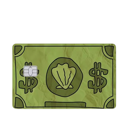 Sponge Bob Money Card Skin